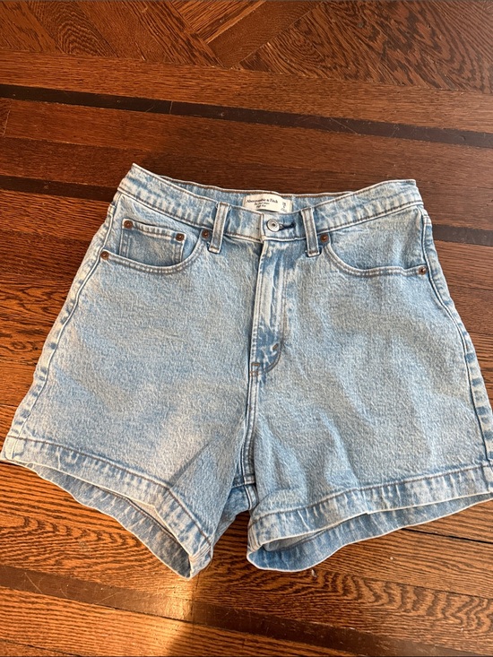 Abercrombie & Fitch Pants - Abercrombie and Fitch High Rise Dad Shorts Curve Love